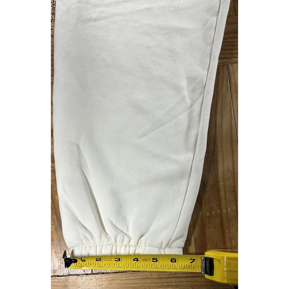 Universal Thread Mid Rise, Fleece Cream/White Jogger Pants Women's XXL - Picture 2 of 12